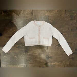 Francesca’s Light Pink Cardigan